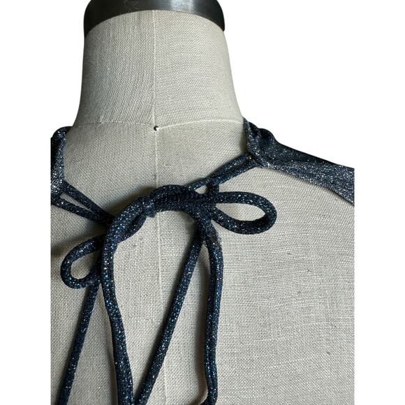 ROXANNA Banks Disco Party Cut Out Sparkly Glam Dress Women's Size Medium NWT - Picture 7 of 12